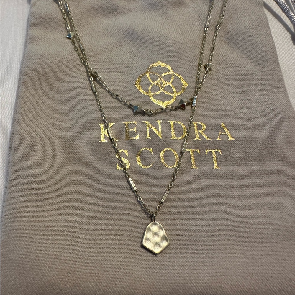 Kendra Scott Clove Multi Strand Necklace in Gold